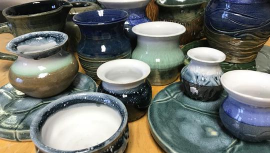 Ceramic pottery by Mary Case